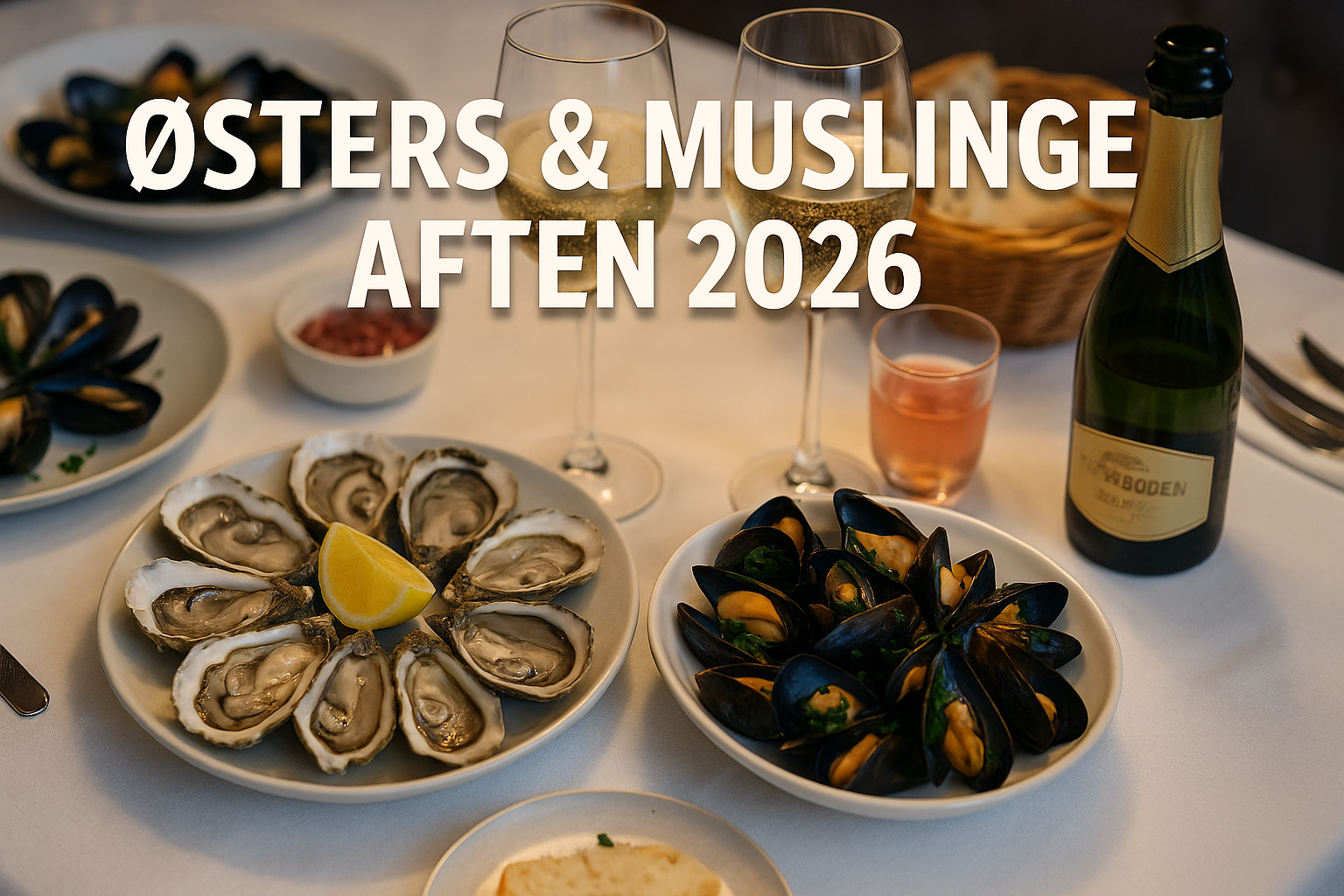 Muslinge & Østers Aften 2026