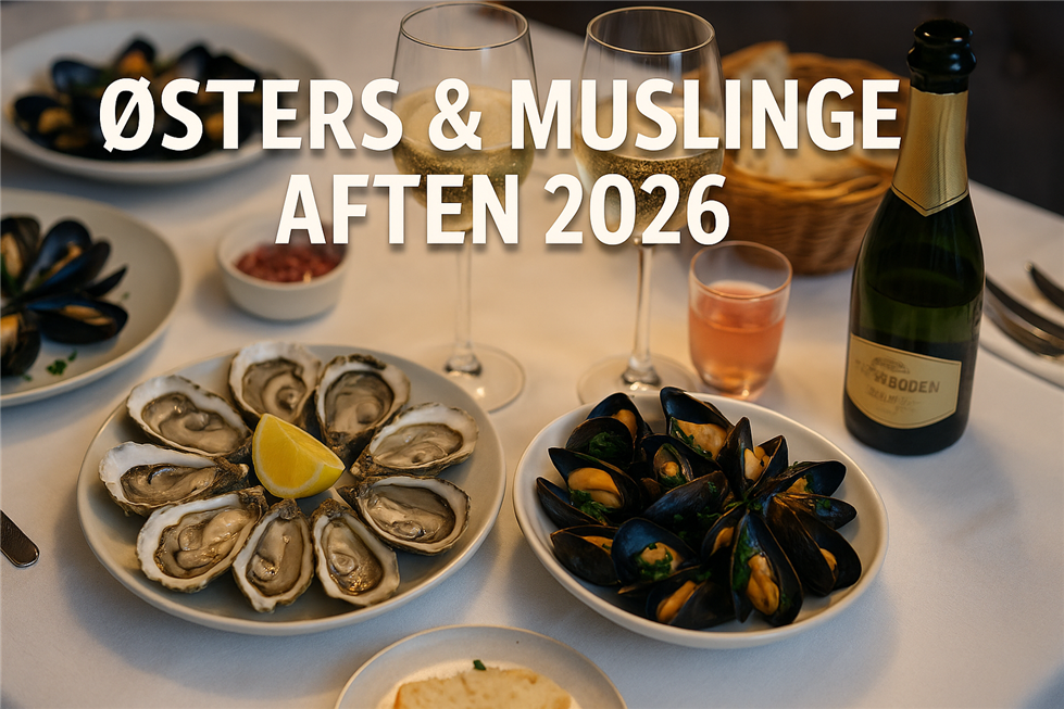 Muslinge & Østers Aften 2026