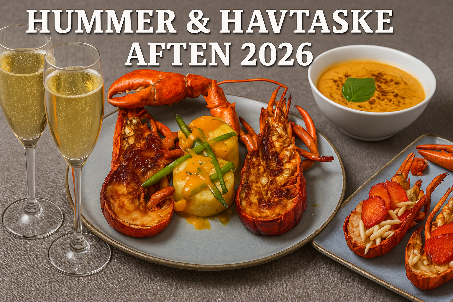 Hummer & havtaske aften 2026