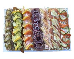 Smørrebrød,fiske eller weekends planker