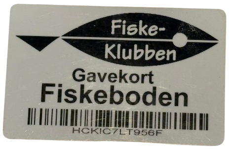 Gavekort til Fiskeboden