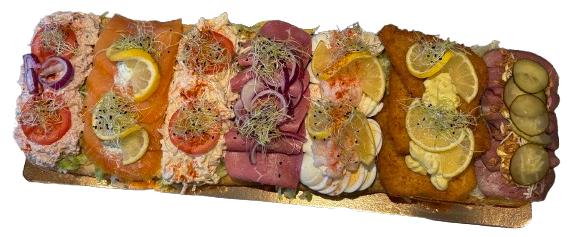Smørrebrøds Jule planke til 5 - 7 personer